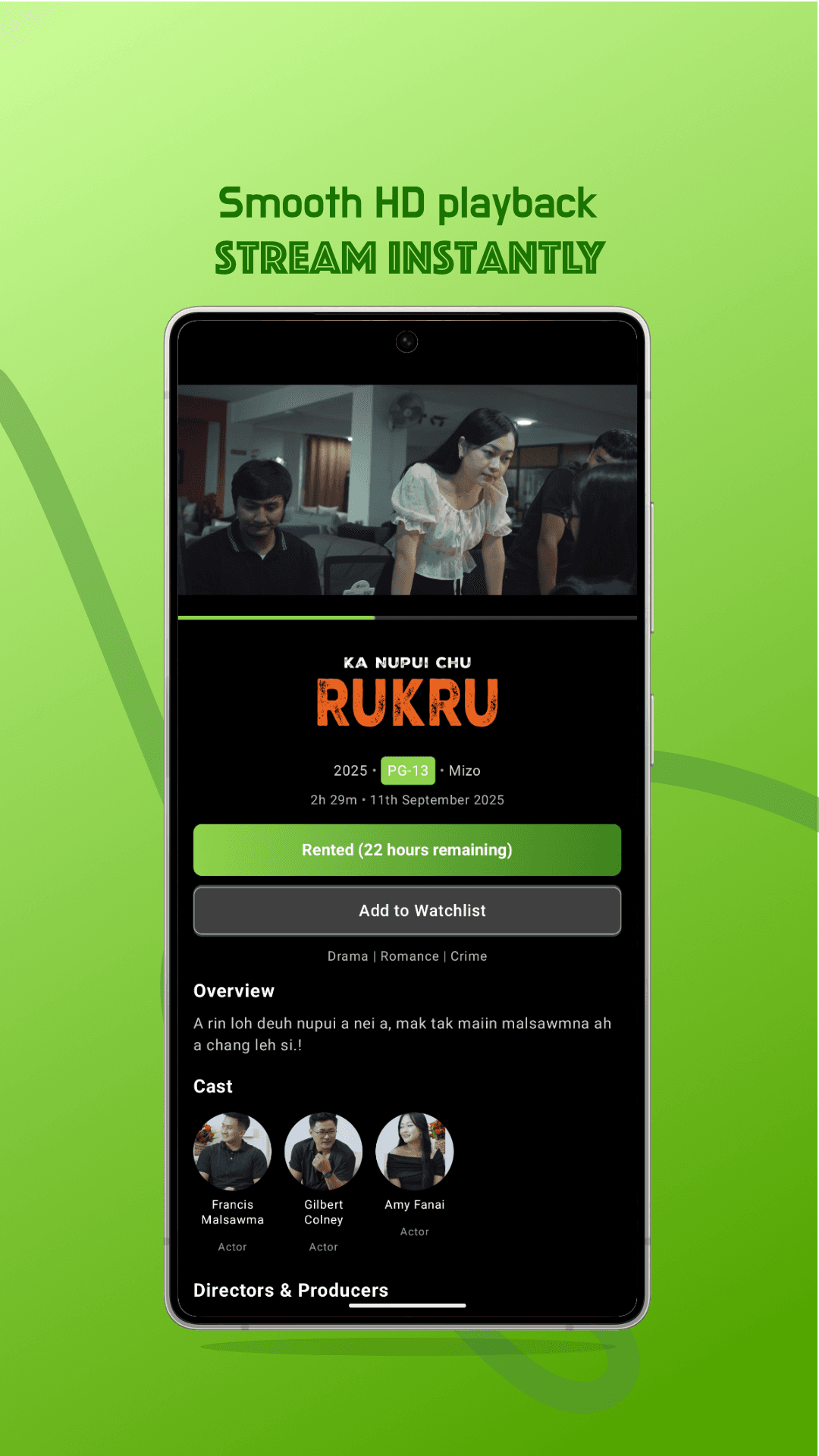 VakiOTT application screen 3